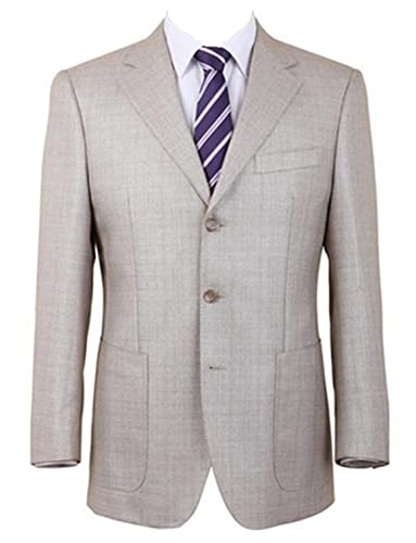 Blazer homme veste de costume uniforme de travail coupe standard à poches