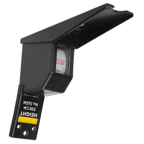 Metro retráctil de altura 2 m ABS portátil miniatura 7