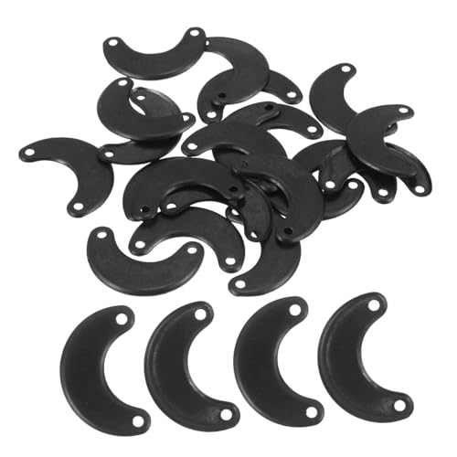 Image of Photo Frame Supplies 50pcs Back Plate Fastener Bow-Shaped Hanging Hardware Elegance