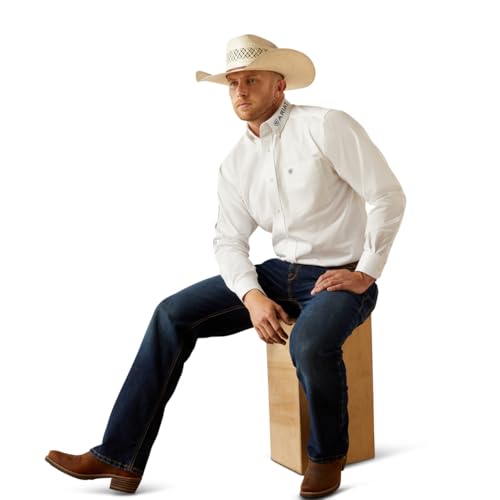 Image of ARIAT Team Logo Twill Classic Fit Shirt
