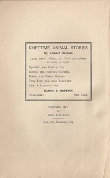 Hardcover Don, a runaway dog, his many adventures (Kneetime animal stories) Book