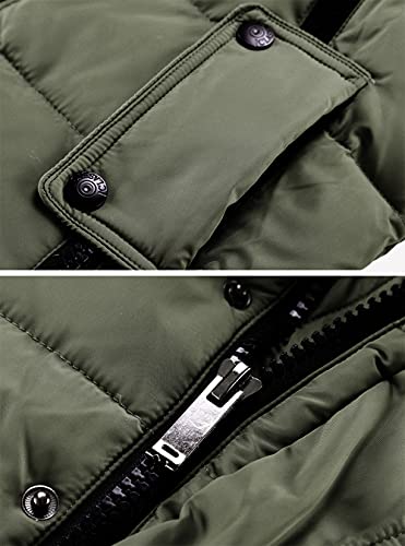 Lisueyne Big Boys’ Hooded Down Coat Mid-Long Winter Puffer Jacket For Kids #TOP2