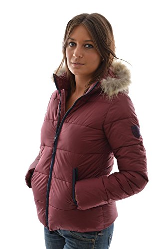 Doudoune Igloo Chili Le Temps des Cerises veste d'hiver rouge pour femme