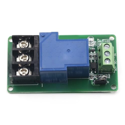 Image of Vibsky 2PCS Single Channel 5V Relay Module, 30A 250V AC Optocoupler Isolation, Selectable Trigger Industrial Control