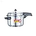 Prestige 4L Alpha Deluxe Induction Base Stainless Steel Pressure Cooker, 4.0-Liter , Silver