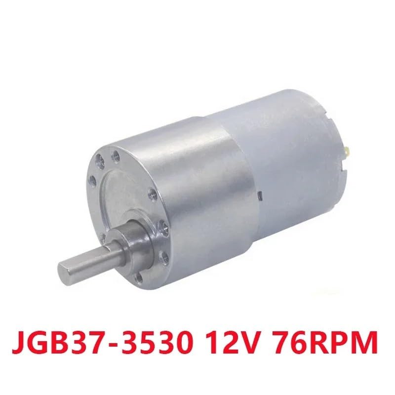 Moteur réducteur JGB37-3530 DC 12V 24V avec support de fixation - 4