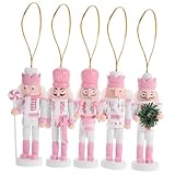 Hängende nussknacker-dekoration aus holz: die kreative nussknacker-puppen-dekoration kann zum dekorieren ihres , hotels, restaurants, cafés usw. verwendet werden, hängende weihnachtsnussknacker