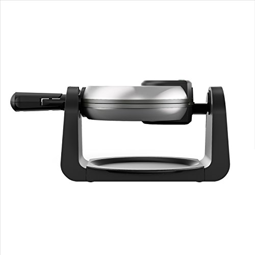 BLACK+DECKER Flip Waffle Maker, Silver, WM1404S, 4 Belgian Waffles - image 8