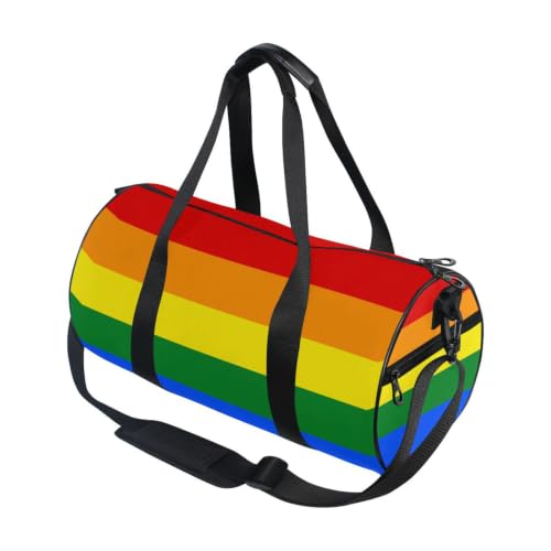 Bolsa de deporte redonda unisex para organizar ropa y accesorios