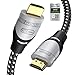 Produktbild HDMI Kabel, INTPW 48 Gbps 8K HDMI Kabel2.1 kurz, 8K @ 60 4K @ 120 144 Hz eARC HDR10 4: 4: 4 HDCP 2.2 & 2.3 Kompatibel mit Fire TV/Roku TV / PS5 / Xbox Series X/Samsung/Sony/LG - 3M