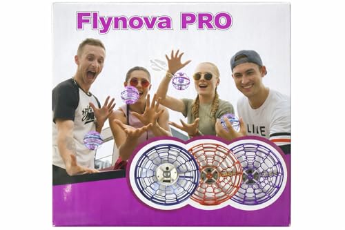 Image of Magic Flying Orb Spinner Toy for Kids | Hand Sensor Rechargeable LED Flying Ball | Hover Drone Boomerang Spinner Toy for Boys & Girls 6-12 Years