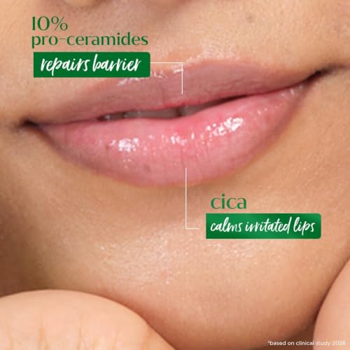Image of Simple Barrier Repair+ Hydrating Lip Mask, with 10% Pro-Ceramides, Lip Balm, for Dry Sensitive Lips, Fragrance Free, 12g