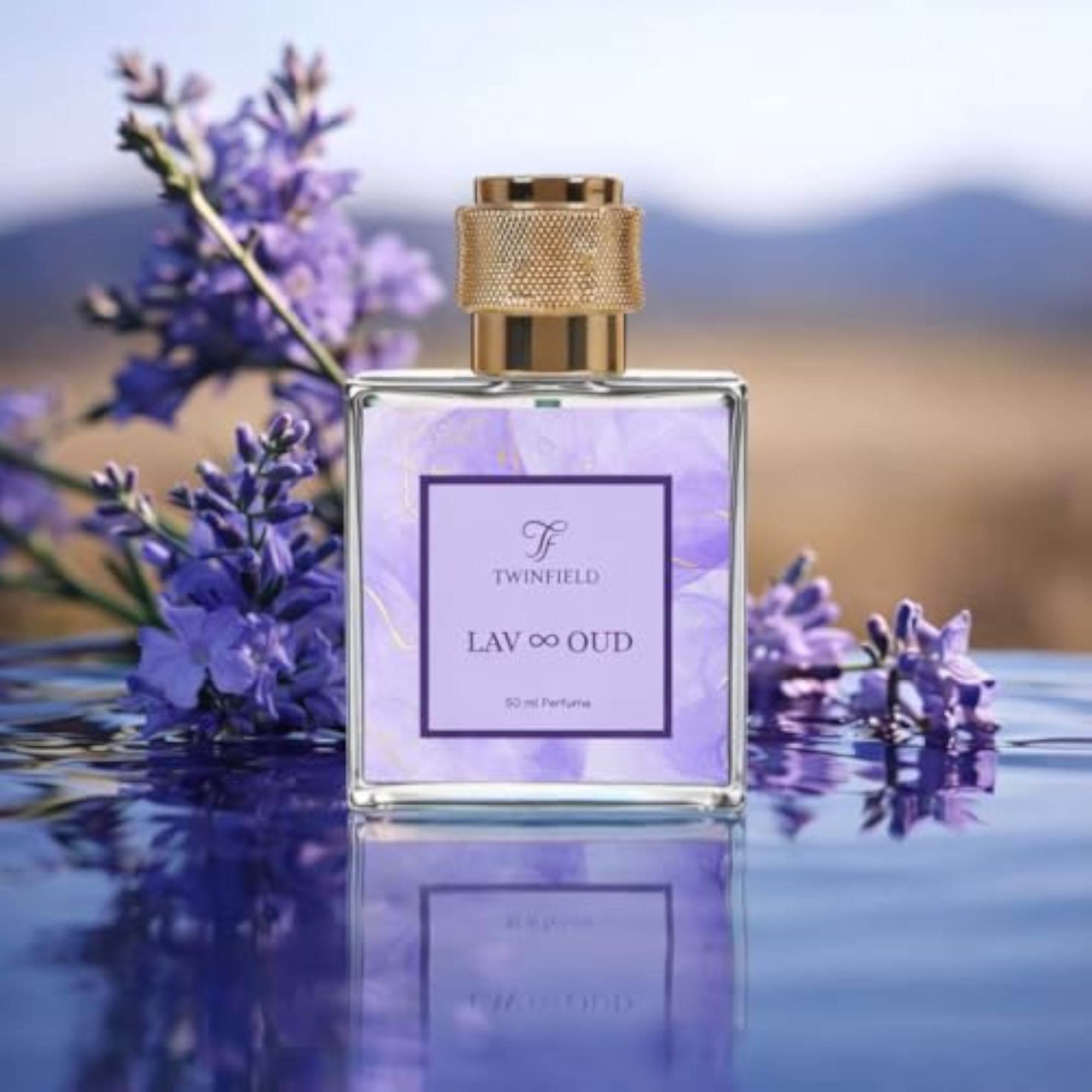 Unisex Lavender Oud Eau De Parfum, Luxury Fragrance