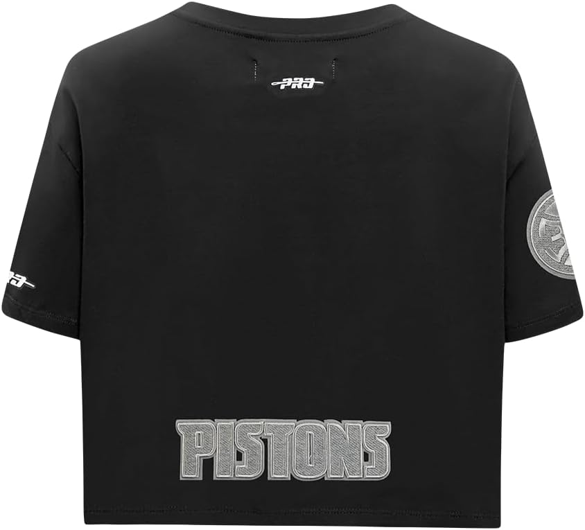 Pro Standard NBA Womens Womens NBA Reverse French Terry Cotton Short Sleeve Boxy Tee - Image 2