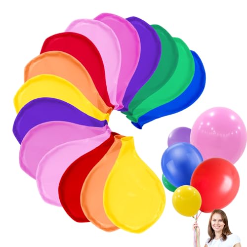 XXL Luftballons Groß 18 Zoll Riesige Luftballon Farbe Große Latex Ballon Riesenluftballon für Geburtstag Hochzeiten Abschlussfeiern Partys Festival