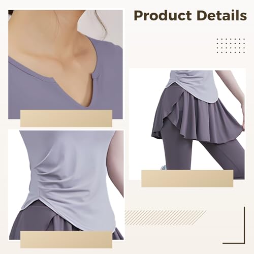 Ensemble pilates respirant polyester élasthanne XXL