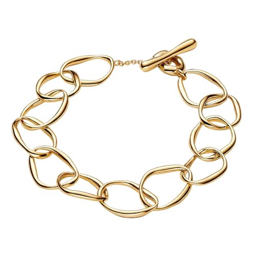 Pandora Bracciale da donna organico a forma di oro 563864C00, 563864C00-2, Argento sterling, Nessuna pietra preziosa