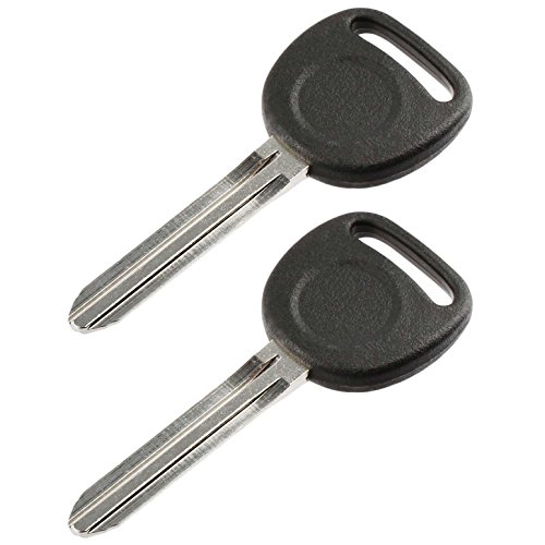 Key fits Chevy Colorado/GMC Canyon/Hummer H3 / Isuzu I-280 (B110-P) 2004 2005 2006 2007 2008 2009 2010 2011 2012, Set of 2