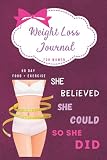 Weight Loss Journal for Women: A Daily Cute Food and Fitness Journal for Women | Motivational Diet and Exercise Planner/Log book/Diary (90 Days Meal and Activity Tracker)