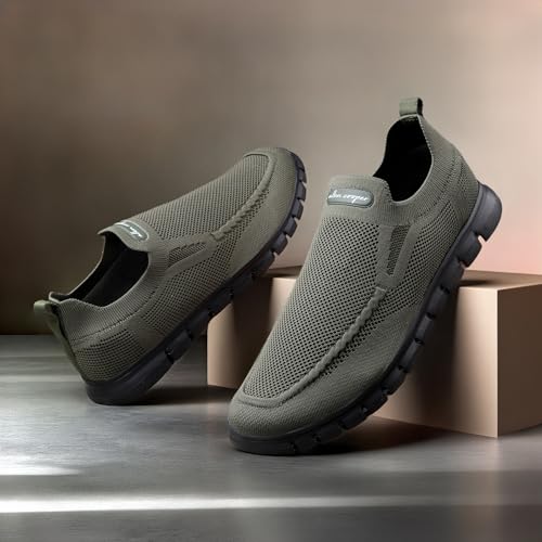 Image of Allen Cooper Training,Atheletic,Gym,Sports Comfortable Extra Max Cusion with Memory Foam Insole,Anti Skid Tech Grip Walking Shoes for Men(650|Color Options- Black,White,Grey /Olive /Size-6,7,8,9,10)