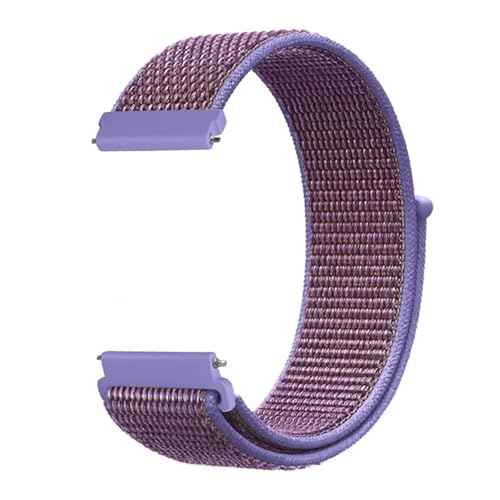 [QAICHFKS] 20mm 22mm iCXgbv Watch 5 GT5-4-3 Pro 46mm uXbg Xgoh 2/GTR 4/GTS 4/Bip 6 5/Active 2 xgp (Lilac,Width 22mm)