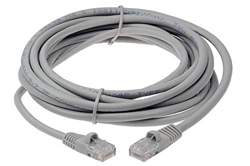 7ft Cat 5E Crossover UTP Ethernet Network Cable - Gray