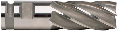 TTC PRODUCTION Multiple Flute High Speed Steel Heavy Duty Single End Mill-Tool Material: High Speed Steel Number of Flutes: 6 Flute Shape: Spiral Flute Flute Length : 12" Size : 2"
