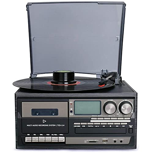 TAISK Tourne-Disque, décorations pour la Maison Machine de phonographe en Vinyle Multifonction à Trois Vitesses Bande… - Les Beatles, Paul McCartney, John Lennon, RIngo Starr, George Harrison TAISK Tourne-Disque, décorations pour la Maison Machine de phonographe en Vinyle Multifonction à Trois Vitesses Bande…