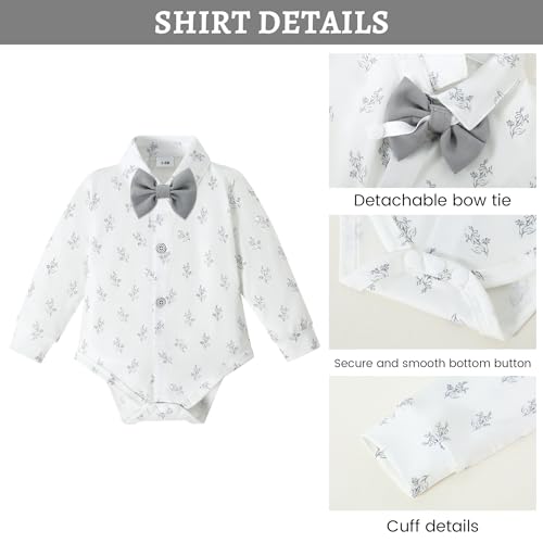 Image of SANMIO Toddler Baby Boys Clothes, Stylish Toddler Baby Boys Outfits Sweatshirt with Jeans Pants Set