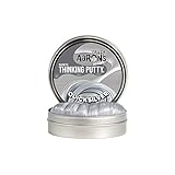Crazy Aaron's Thinking Putty, 3.2 Ounce, Super Magnetic Quicksilver
