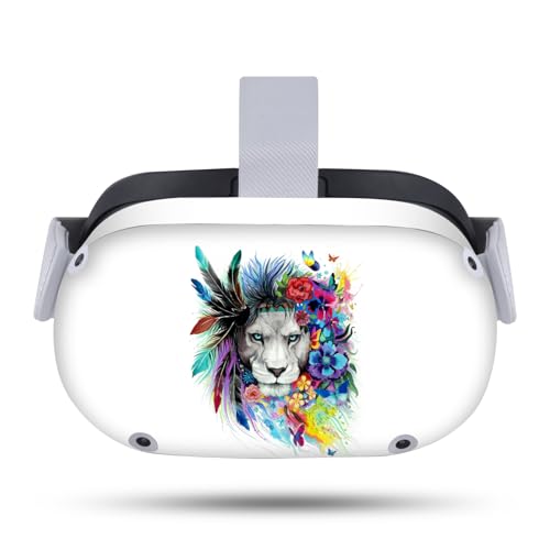 Head Case Designs Officially Licensed Pixie Cold King of The Lions Art Mix Vinyl Sticker Skin Decal Cover Compatible with Meta Quest 2