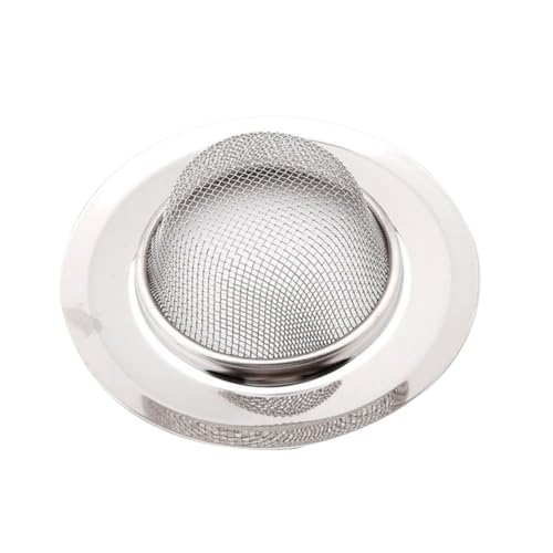 GALPADA Stainless Steel Sink Strainer Drain Cover with Basket Design Anti-clog Shower Drain Cap for Kitchen Bathroom Laundry Mesh Filter