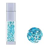WooTeck 128GB Jewelry Crystal Lipstick USB Flash Drive,High Speed Memory Stick Pendrive, Lake Blue