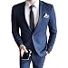 Traje suit hombre 2 piezas chaqueta chaleco pantalón traje al estilo occidental