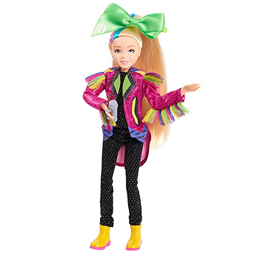JoJo Siwa 10 Inch Singing Doll, Sings Hit Song Titled "Non-Stop", Pink Jacket with Rainbow Fringe, Kids Toys for Ages 6Up by Just Play - Thumbnail 3
