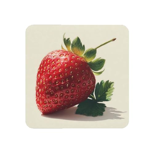Imanes para nevera, resistentes, redondos, pequeños, imanes decorativos de fresa, mini imanes fuertes para pizarra blanca, cocina, nevera, oficina, decoración del hogar