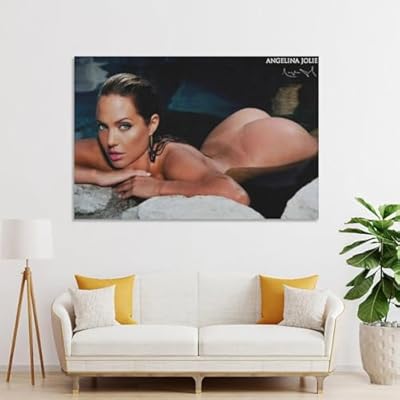 angelina jolie sexy lingerie 8x10 Photo Print Art Young ANGELINA JOLIE Bikini Modeling From OGNeg  Vintage 90s main image 0