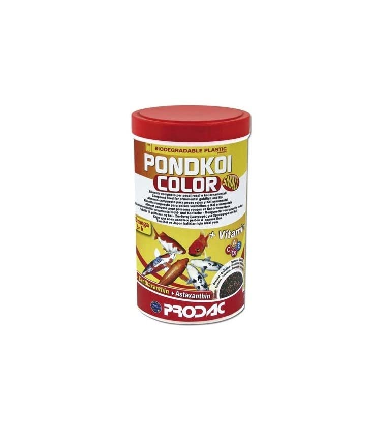 Comida para Peces de acuarios Prodac PONDKOI Color Small 7000 ml 2 kg