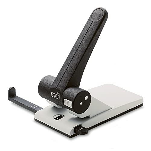 Novus Perforatrice B 265 de registre grise et noire pour 65 feuilles