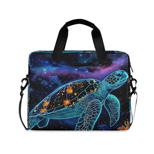 ALAZA Dream Turtle Maletín para Laptop 13-15.6 pulg miniatura 1