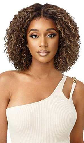 Outre Perfect Hairline Synthetic 13X4 HD Lace Front Wig - LISSIE (Color:2 Dark Brown)