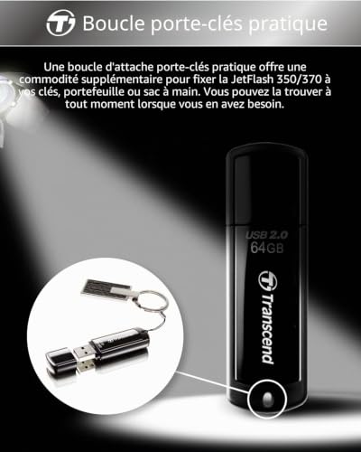 Transcend JetFlash elite JetFlash 370 lecteur USB flash USB Type A 2.0 Neuf - vue 10