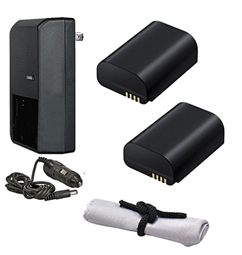 Batterie intelligenti ad alta capacità 2 unità + caricabatterie da viaggio Caricabatterie da compatibile con Samsung NX1