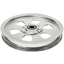 Mr Mower Parts Flat Idler Pulley Compatible with Kubota K5663-36893 K5663-36890 K5663-36892 OEM Replacement