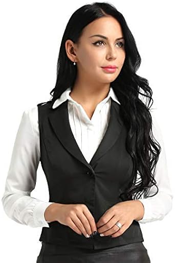 button down and vest