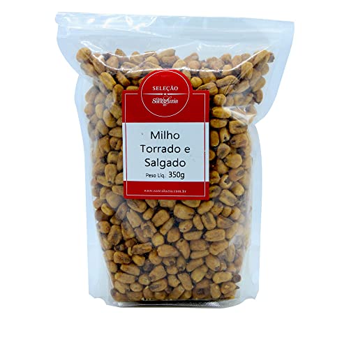 Milho Torrado e Salgado Casa Santa Luzia 350g