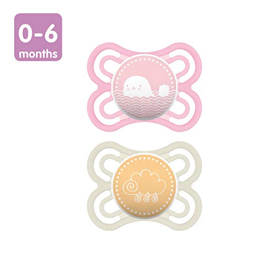 Mam-Pacifiers-Newborn-Pacifier-Best-Pacifier-for-Breastfed-Babies-Premium-Comfort-and-Oral-Care-Perfect-Start-Collection-0-6-Month-Pink-1914-012-0-1