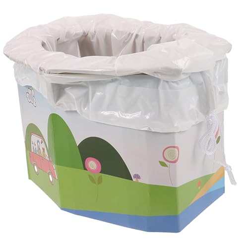 FOMIYES 車用便携便座 折りたたみ式トイレ 簡易トイレ キャンプ 旅行用 実用的で耐久性 支持力と 性 持ち運び便利 便座カバー付き