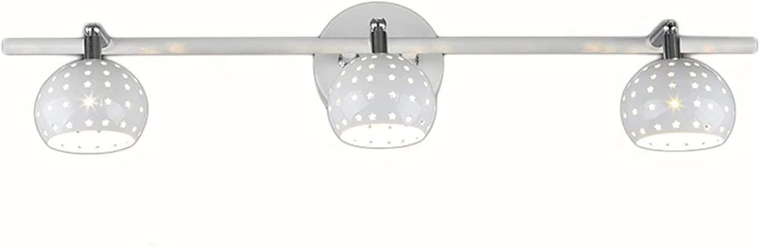 Éclairage miroir sans ombre grâce à la lampe murale rotative étanche