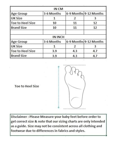 Image of Butterthief Unisex Baby Prewalking Shoes for Newborn Boys & Girls | Soft Sole Infant Bootie with Anti-Slip Bottom | Lightweight Cotton Footwear Early Walker Shoes (6-9 Months, 12 CM)